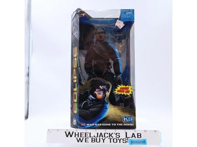 K9 Corps ECLIPSE Rottweiler 12" Action Figure in Box Lanard 2005 NEW SEALED