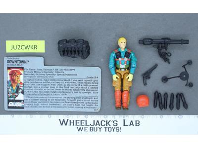 Downtown V1 100% Complete G.I. Joe 1988 Hasbro Vintage Action Figure
