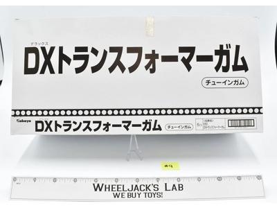 Fortress Maximus #9 Deluxe DX Transformers Takara Tomy Kabaya Gum Box of 5