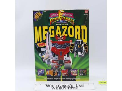 Deluxe Set Megazord 100% Complete Mighty Morphin Power Rangers Bandai Figure