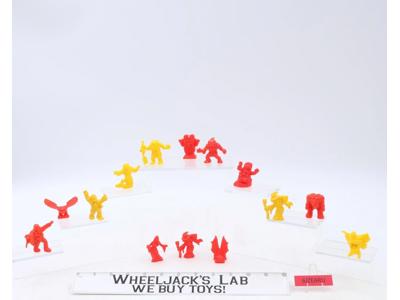 Lot of 14 Monsters in My Pocket Vintage Figures Matchbox 1990s Red Yellow