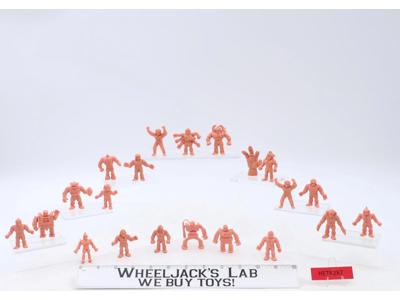 Lot of 21 Muscle Men M.U.S.C.L.E. Mattel 1980's Action Figure Vintage