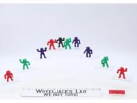 Lot of 10 Weird Ball Minifigure Wrestlers Monsters Kenner 1986 Mel Appel