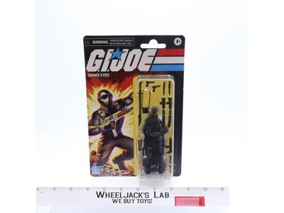 Snake Eyes GI Joe Retro Collection 2021 Hasbro Action Figure NEW SEALED