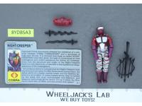 Night Creeper V1 100% Complete G.I. Joe 1990 Hasbro Vintage Action Figure