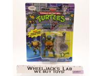 Head Droppin' Leo Teenage Mutant Ninja Turtle TMNT Playmates NEW MOSC SEALED