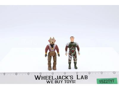 Termite & Boldar 100% Complete Dino Riders 1989 Tyco Vintage Action Figures