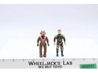 Termite & Boldar 100% Complete Dino Riders 1989 Tyco Vintage Action Figures