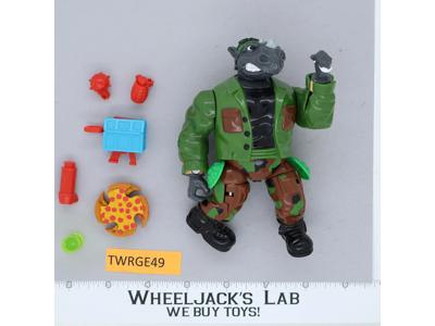 Mutations Mutatin' Rocksteady Complete TMNT 1992 Playmates Action Figure