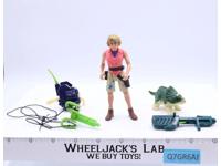 Ellie Sattler w/ Firing Grapple 100% Complete Jurassic Park 1993 Kenner Figure