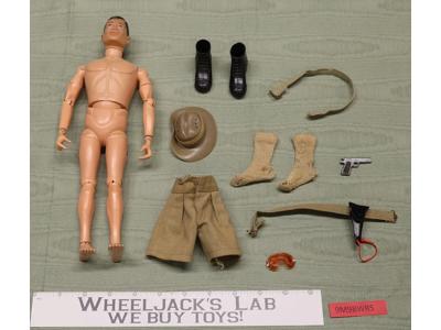 Desert Patrol Jeep Driver Painted Head 12" GI Joe 1967 Hasbro Vintage Figure