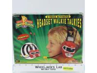 Headset Walkie Talkies WORKS Mighty Morphin Power Rangers 1994 Micro Games