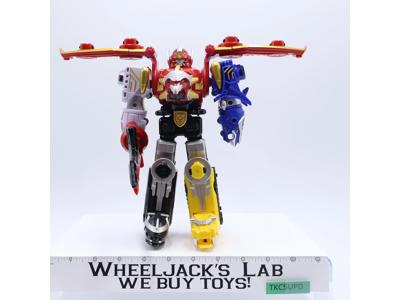 Gosei Great Megazord DX Power Rangers Megaforce Zord Builder Bandai 10" Figure