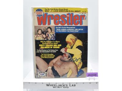 The Wrestler Magazine AUTOGRAPHED by Barry Windham & Cowboy Bob Orton
