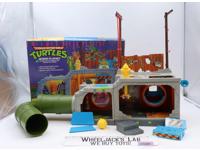 Sewer Lair 100% Complete Teenage Mutant Ninja Turtles 1989 Playmates Playset