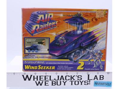 Wind Seeker 100% Complete W/Box Air Raiders 1987 Hasbro Vintage Action Figure