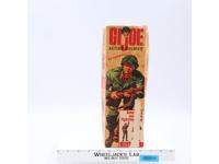 Action Soldier Brown Hair 12" GI Joe 1964 Hasbro w/ Box 7500 Vintage