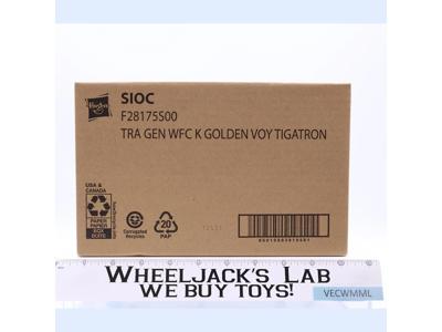 Golden Disk Collection Tigatron Transformers Kingdom WFC Hasbro NEW SEALED