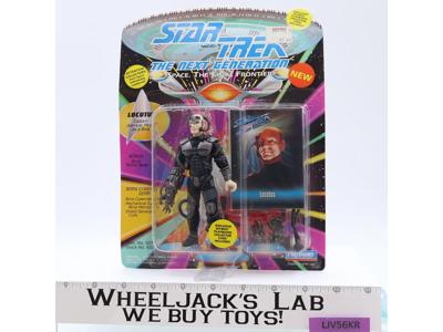 Locutus Star Trek Next Generation 1992 Playmates Vintage Figure UNPUNCHED MOSC