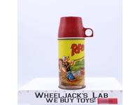 Popeye the Sailor Man Metal Thermos ONLY 1964 King Feature Syndicate