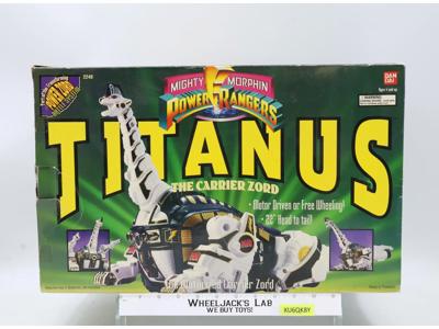 Titanus Carrier Zord Complete Mighty Morphin Power Rangers 1993 Bandai Figure