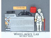 Storm Shadow V2 100% Complete G.I. Joe 1988 Hasbro Vintage Action Figure