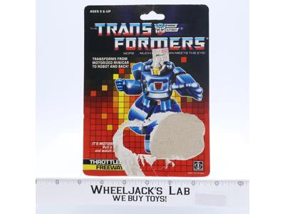 Freeway Cardback 1986 Vintage Hasbro G1 Transformers Action Figure