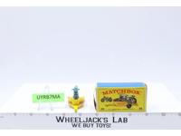 Honda Motorcycle & Trailer 38 W Original Box Lesney Matchbox 1960's England