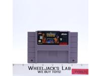 WWF Wrestlemania: The Arcade Game Super Nintendo SNES 1992 Aklaim Cartridge ONLY
