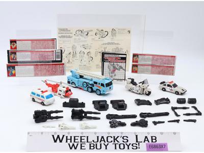 Defensor 100% Complete Vintage 1986 G1 Transformers Hasbro Action Figure