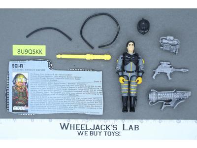 Sci-fi V2 100% Complete G.I. Joe 1991 Hasbro Vintage Action Figure