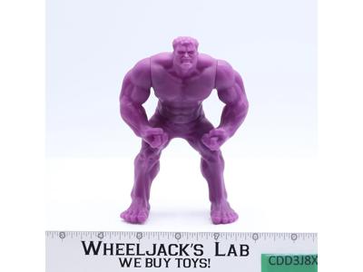 The Hulk Burger King Promo Toy PROTOTYPE TEST SHOT Marvel Comics Decopac 5"