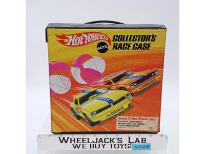 Collector's Race Case W/6Trays Hot Wheels 1969 MattelStorage Case Hold 72 Cars