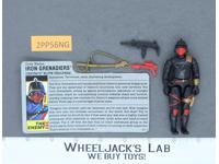 Iron Grenadiers V1 100% Complete G.I. Joe 1988 Hasbro Vintage Action Figure