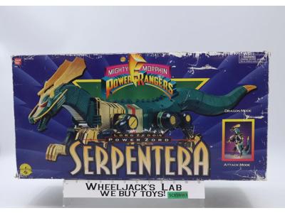 Power Zord Serpentera 100% Complete Power Rangers 1995 Bandai Action Figure