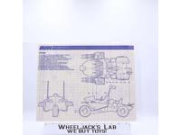 Cobra Stun 1986 ORIGINAL Instructions / Blueprints G.I. Joe Hasbro Action Figure