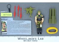 Backblast V1 100% Complete 1989 G.I. Joe Hasbro Vintage Action Figure
