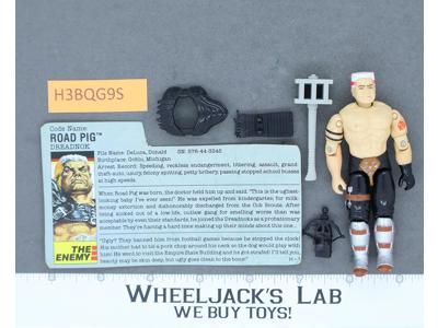 Road Pig V1 100% Complete G.I. Joe 1988 Hasbro Vintage Action Figure