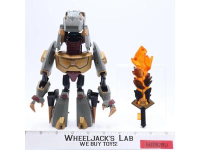 Grimlock 100% Complete Voyager Class Transformers Animated 2008 Hasbro