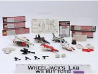 Superion Aerialbots Set 100% Complete Vintage 1986 G1 Transformers Hasbro