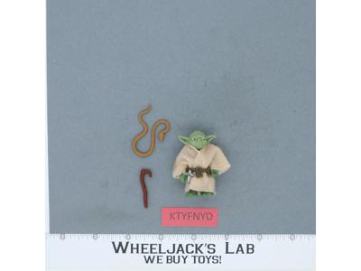 Yoda W/BROWN Snake 100% Complete Star Wars ESB 1980 Vintage Kenner NO REPRO