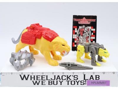 Catilla Pretender 100% Complete Vintage 1988 G1 Transformers Hasbro Figure