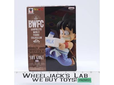 Son Goku 2019 Milk BWFC Banpresto Colosseum Dragon Ball Z Craneking MIB Figure