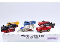 Lot of 7 Dynabot Pull-Back Cars MC Toys Vintage Robot Action Figures