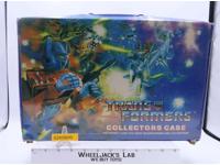Vinyl Collectors Case W/Tray 1984 Tara Toy Corp. G1 Transformers Vintage