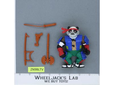 Panda Khan 100% Complete Teenage Mutant Ninja Turtles TMNT 1990 Playmates