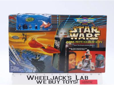#65816 Boba Fett/Cloud City Star Wars Micro Machines 1996 Galoob NEW SEALED