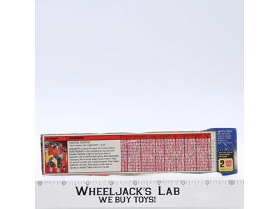 Sideswipe Action Figure Tech Spec 1985 Vintage Hasbro G1 Transformers