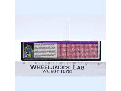 Mixmaster Action Figure Tech Spec 1985 Vintage Hasbro G1 Transformers