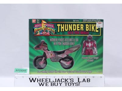 Thunder Bike W/Pink Ranger MMPR Power Rangers 1994 Bandai Vehicle MISB NEW